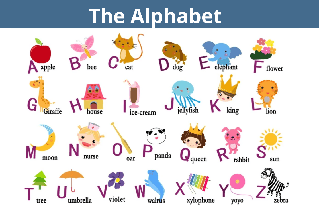 Bảng chữ cái Alphabet